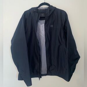 Abercrombie & Fitch Men’s Medium Black Windbreaker / Raincoat